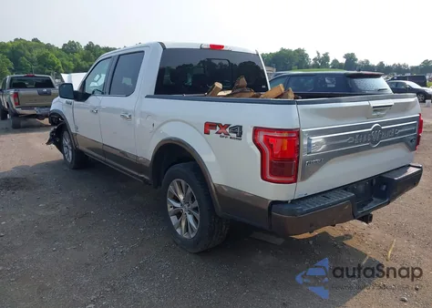 2016 Ford F-150 King Ranch из США, поврежденный, VIN 1FTEW1EGXGFD31336
